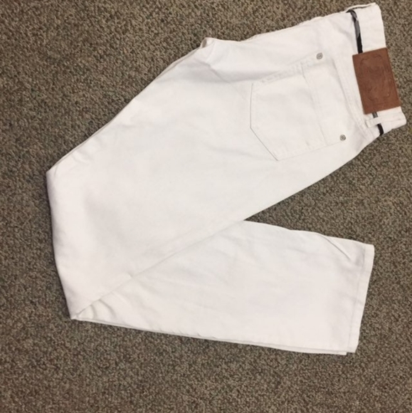 Burberry White Skinny Jeans - Picture 1 of 7